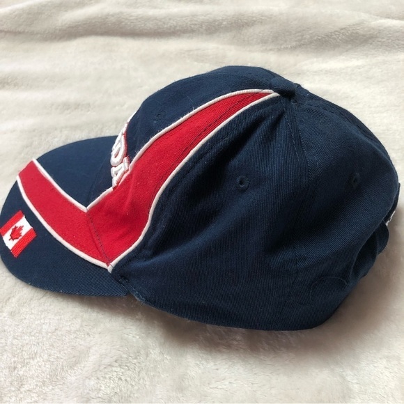 Canada Adjustable Ball Cap Navy, Red & White OS - Picture 2 of 5